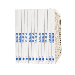 20x22x1 Furnace Filters MERV 8 Pleated Filters. Case of 12