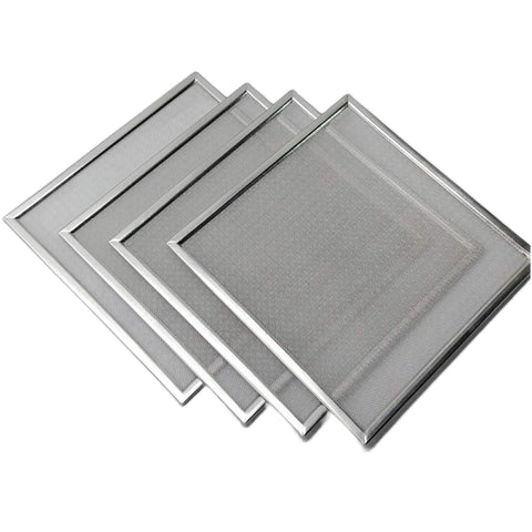Fantech 40328 Washable Alu Mesh MERV 3 HRV / ERV Filter Kit - Size 11 x 11.5 Inches - Set of 4