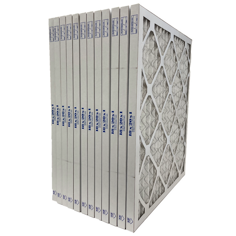 18x20x1 Furnace Filter MERV 8 Pleated Filters Manufactured in Canada by FurnaceFilters.Ca Case of 12
