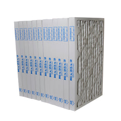 16x25x2 Furnace Filter MERV 8 Pleated Filters. Case of 12