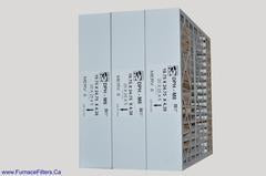 Lennox X0586 Furnace Filter 20x25x5 Replacement MERV 8. Actual Size 20"x 24 5/8" x 4 3/8". Case of 3.