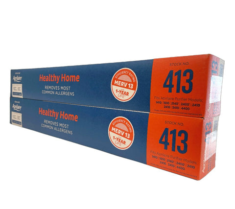 Aprilaire 413 Furnace Filter MERV 13 Replacement Media. Package of 2