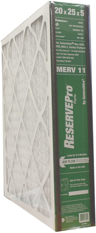 Generalaire 4551 MERV 11 20x25x5 for MAC 2000. Replaces Part # 4501 MERV 10. Actual Size 19 5/8" x 24 3/16" x 4 15/16." - 1 Pack