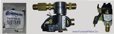 Generalaire 990-53 Solenoid Valve for 1042 Humidifier Part # 990-46 Labelled on Solenoid