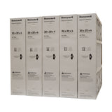 Honeywell 20x20x4 Furnace Filter Model # FC100A1011 MERV 11. Actual Size 19 15/16" x 19 3/4" x 4 3/8." Package of 5