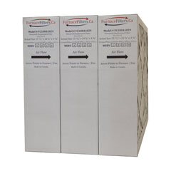 Honeywell 16x25x4 Model # FC100A1029. Actual Size 15 15/16 x 24 7/8 x 4 3/8 MERV 11, Case of 3 Generic