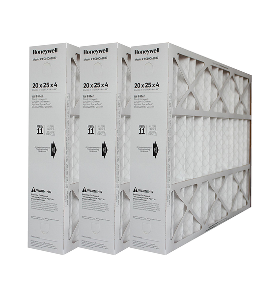 Honeywell 16x25x4 furnace filter merv sale 11