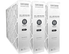Clean Comfort/Goodman AMP-M8-1056 GENUINE ORIGINAL MERV 11 Furnace Filter. Actual Size 20 1/4" x 25 3/8" x 5 1/4". Case of 3