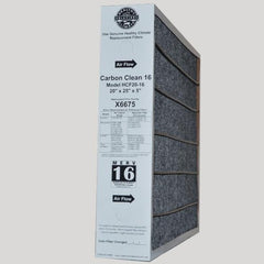 Lennox X6675 Furnace Filter 20x25x5 Healthy Climate Carbon Clean MERV 16 for Model HCF20-16. Package of 1