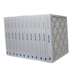18x18x2 Furnace Filter MERV 8 Pleated Filters. Case of 12