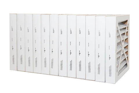 12x12x2 MERV 10 Pleated Filters. Case of 12 MADE IN CANADA by Aerostar/ Filtration Group