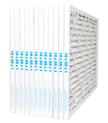 18x25x1 Furnace Filter MERV 8 Pleated Filters. Case of 12