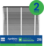 Aprilaire 216 Furnace Filter MERV 16 Replacement Media. Package of 2
