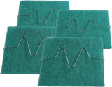65‐160 Lifebreath HRV Filters, Synthetic Media WITH METAL CLIPS- Set of 4