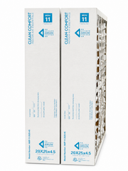 Clean Comfort Part # AMP-11-2025-45. 20x25 MERV 11 Actual Size Written on Filter 20" x 25" x 4.5" Actual Measured Size 19.68" x 24.68" x 4.37". 2 PACK
