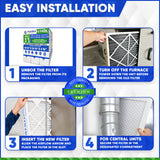 Clean Comfort Part # AMP-11-2025-45 Aftermarket / Generic MERV 11 replacement filter Written on Filter 20" x 25" x 4.5" - Case of 3