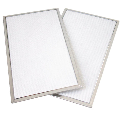 Fantech 414648 Washable Aluminum Mesh HRV / ERV Filter Kit - MERV 6- Size  6.9 x 11.18 Inches - Set of 2