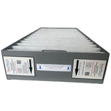 Clean Comfort AMP-M1-1056 Reusable Filter Frame Kit - Size : 15 3/8" x 25 1/2" x 5 1/4" - Includes Lifetime Reusable Frame MODEL # RFFS 816 and 6 Replacement Filters PART # PP-816 MERV 11. Made By FurnaceFilters.Ca