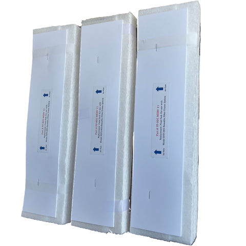 PleatPack Part # PP-805 MERV 11- Package of 3, Replacements for MODEL # RFFS 805 Reusable Filter Frame System. Assembled in Canada by FurnaceFilters.Ca