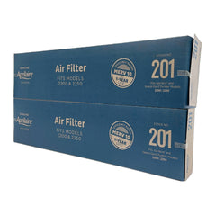 SPACE-GARD Genuine Part / Stock # 201 for Model 2200 High Efficiency Air Cleaners. Package of 2