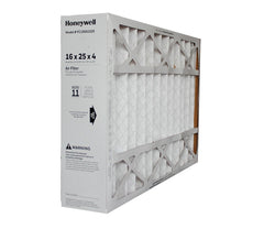 Honeywell 16x25x5 MERV 11 Model # FC100A1029 Genuine Original. Actual Size 15 15/16" x 24 7/8" x 4 3/8." 1 Pack