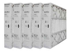 Honeywell 20x25x4 Furnace Filter Model # FC100A1037 MERV 11. Actual Size 19 15/16" x 24 7/8" x 4 3/8" Case of 5