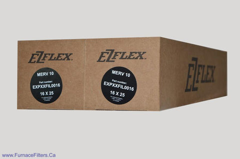 Carrier EXPXXFIL0016 Furnace Filter MERV 10. Package of 2