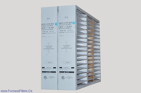 Carrier FILCCCAR0020 Furnace Filter Size 20 x 25 x 4 5/16. MERV 8. Case of 2