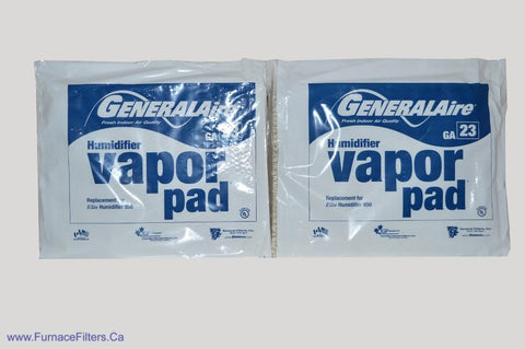 GA23 Generalaire Humidifier Pad for Model 950, 950X, 1099LHS GFI # 7923 Package of 2