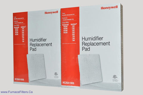 Honeywell HC26A-1008 Humidifier Pad. Package of 2